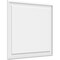 Ekena Millwork Legacy Raised Panel Decorative Wall Panel, 38"W x 32"H x 5/8"P WALP38X32X062LEG - alternate 1